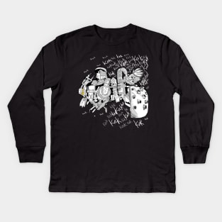 Nuke em Kids Long Sleeve T-Shirt